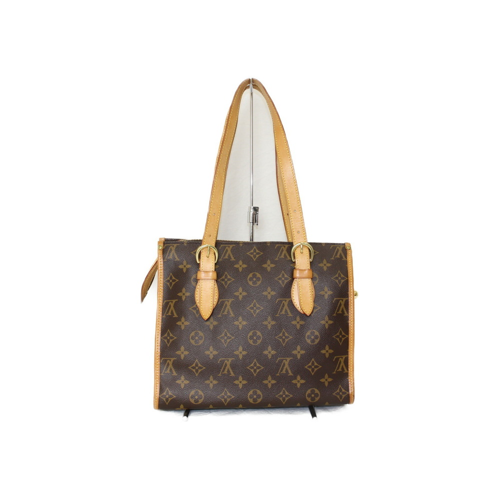 Louis Vuitton LV Handbag Canvas Brown Monogram Shoulder Popincourt Bag